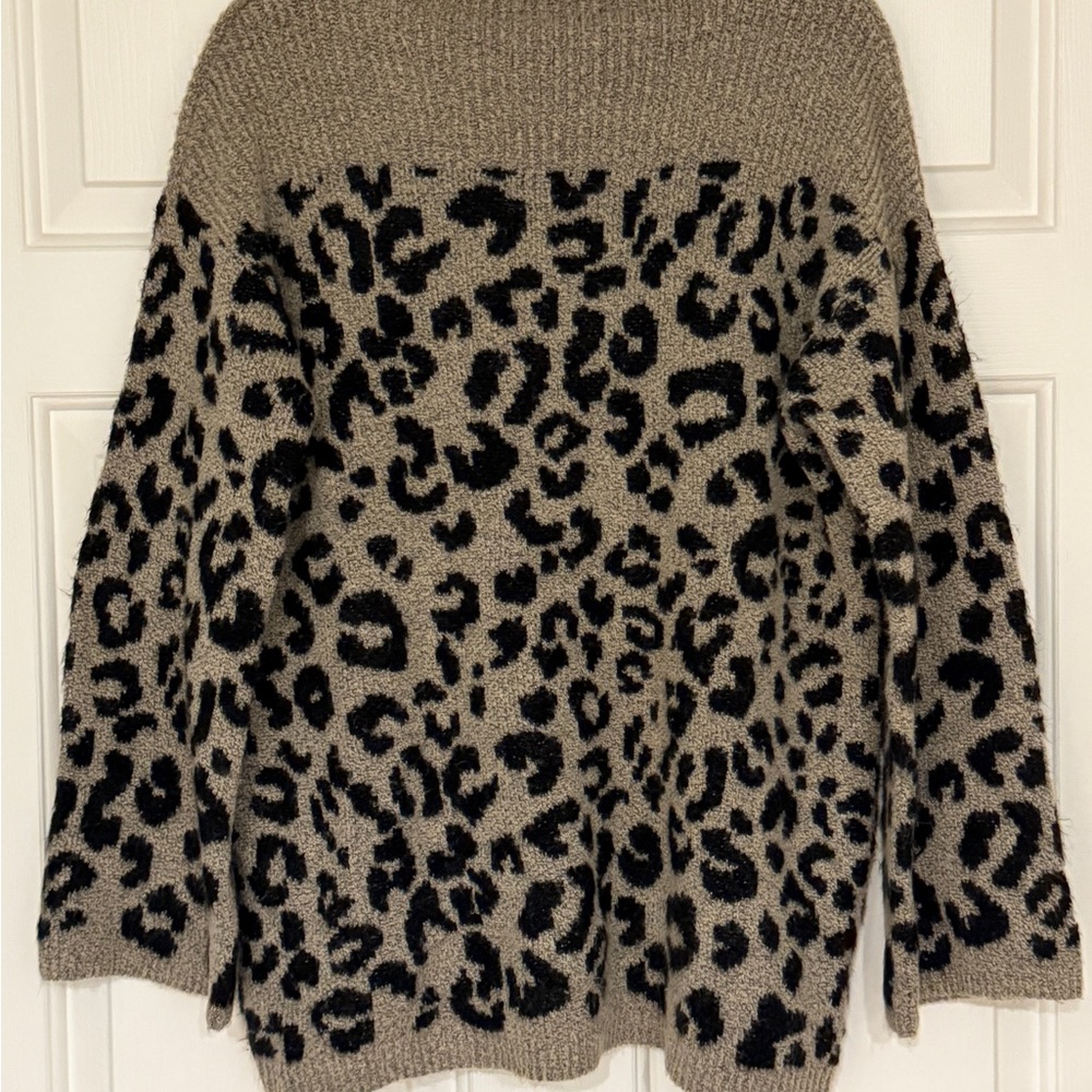 Leopard Print Women's Sweater